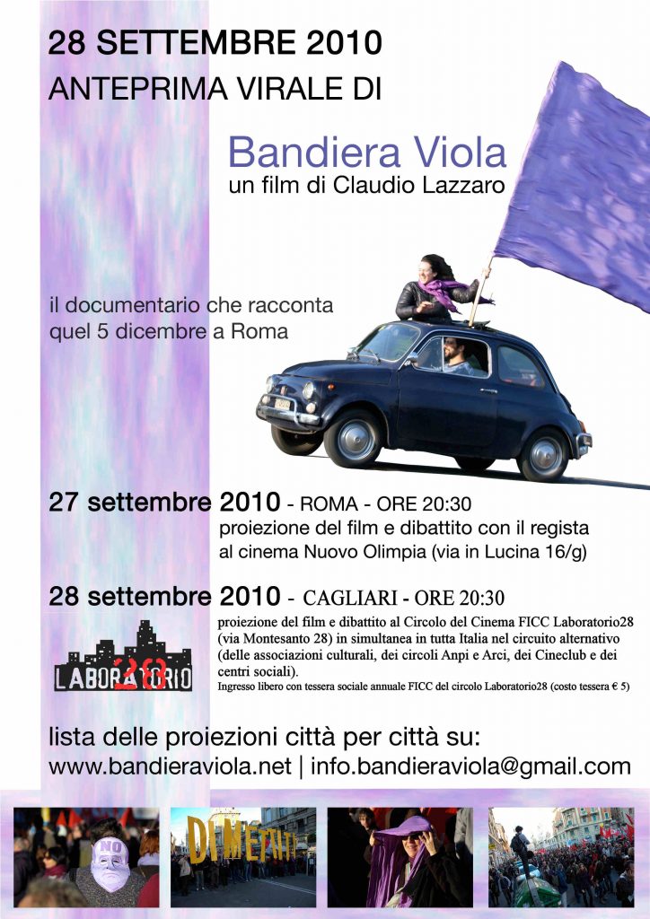 locandina anteprima Bandiera Viola